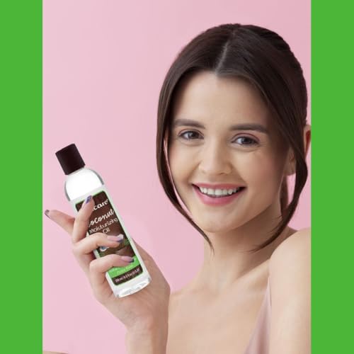 Cococare Coconut Moisturizing Oil 8.5 Fl Oz. - Formulated with Natural Coconut Oil - Lightweight