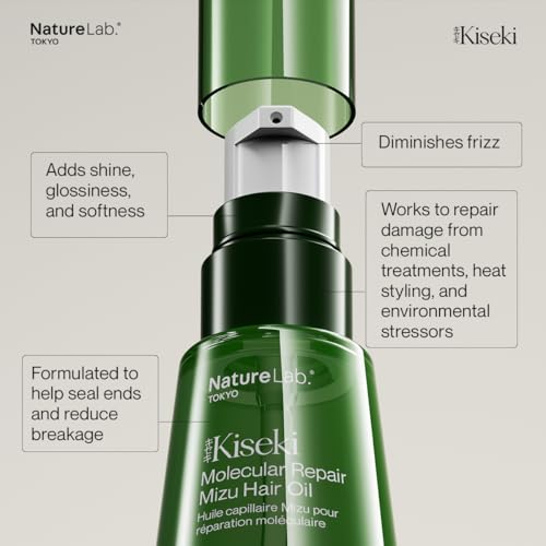 Kiseki Molecular Repair Hair Oil - Hydrating Serum for Frizz Control & Shine