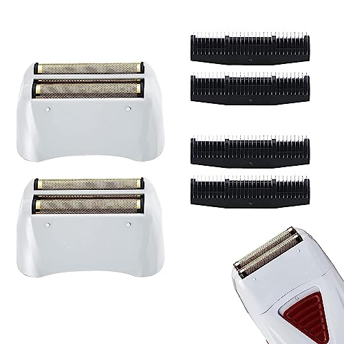 Shaver Replacement Foil and Cutters compatible with andis 17220/17230 shaver ProFoil Lithium replacement, 4 counts (White Gold)