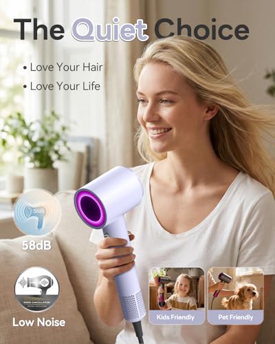 Ionic Diffuser Hair Dryer 160000RPM Fast Drying