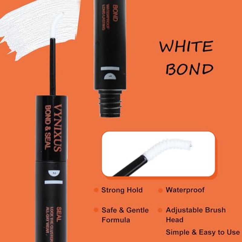 VYNIXUS 2-in-1 Waterproof Lash Bond & Seal Glue - 10ml