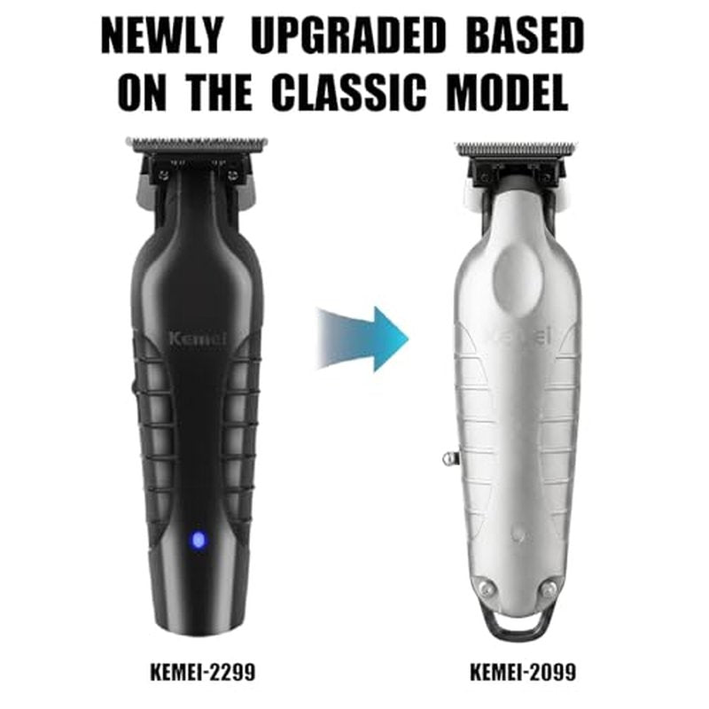 KEMEI 2099 Professional Cordless Hair Clipper with Charging Dock