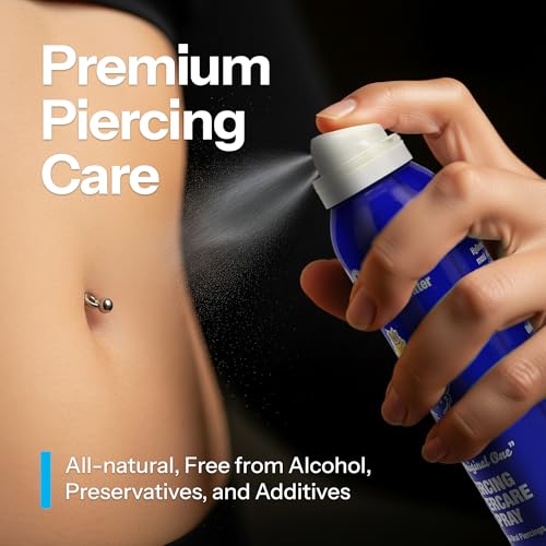 H2Ocean Piercing Aftercare Spray - Sea Salt Solution 4oz