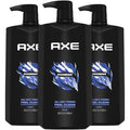 AXE Men's Body Wash & Shower Gel, Phoenix, 3-Pack, 12H Invigorating Crushed Mint & Rosemary Scent, 32 Fl Oz Each