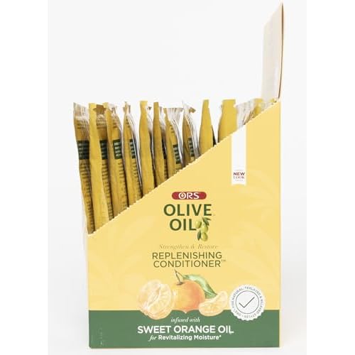 ORS Olive Oil Strengthen & Nourish Replenishing Conditioner Travel Packet 1.75 Ounce (Pack of 12)