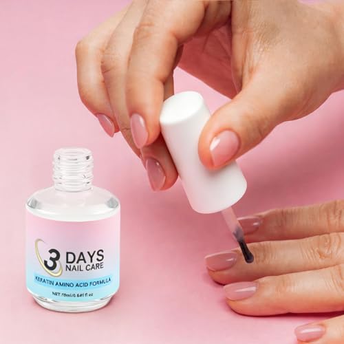 Keratin Amino Acid Nail Care Oil & Conditioner for Weak Dry Nails