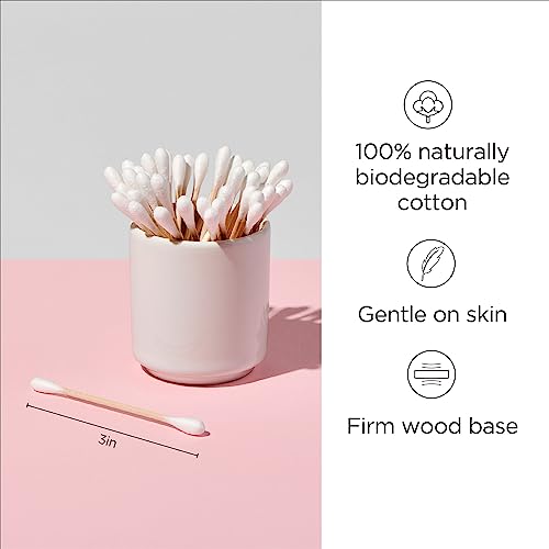Diane Cotton Swabs - 375 Count, Soft & Gentle for Makeup & Crafts
