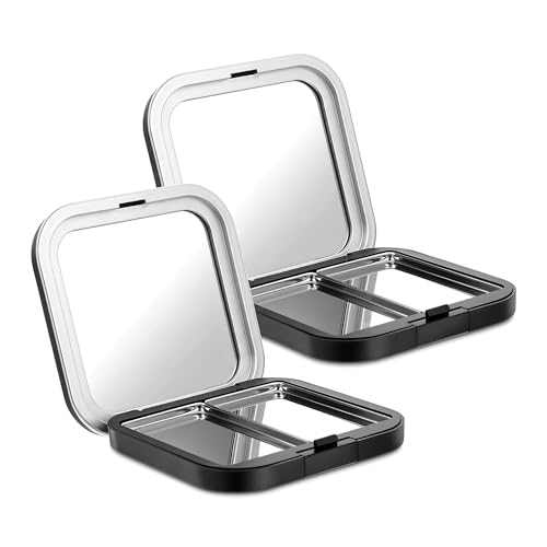 KALLORY Magnetic Eyeshadow Palette 2-Piece Set with Mirror