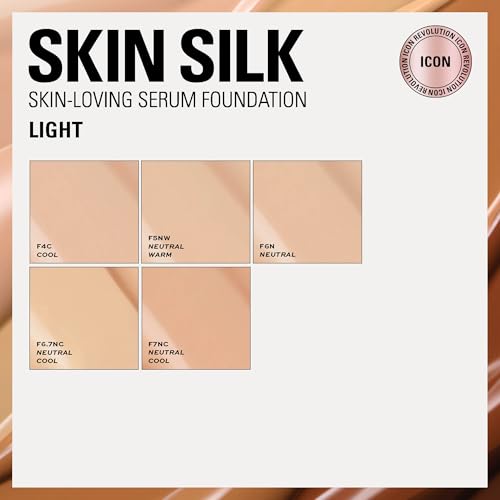 Skin Silk Radiant Satin Serum Foundation - Light Buildable Coverage