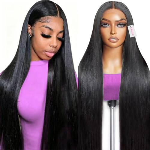 13x6 HD Lace Front Wig 200% Density Virgin Human Hair 28"