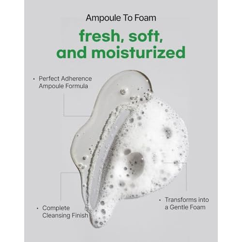 Minari Ampoule Cleanser for Face ? K-Beauty Korean Water Parsley & Kakadu Plum Extracts, Hydrating & Gentle Daily Facial Cleanser, 80ml/2.71 oz