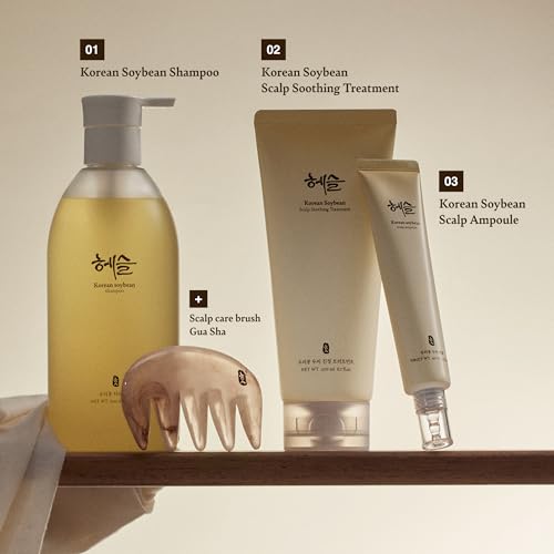 Hesul Korean Soybean Shampoo - Sulfate & Silicone-Free, 500ml