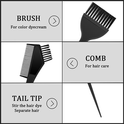 Professional Hair Coloring Brush Kit - Dyeing & Tinting Tools for Salon & Home Use