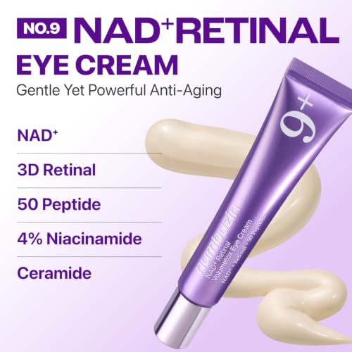 numbuzin No.9 NAD+ Retinal Eye Cream for Anti-Aging & Firming