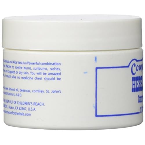 Country Comfort Herbal Savvy Comfrey, Aloe Vera, 1 Ounce