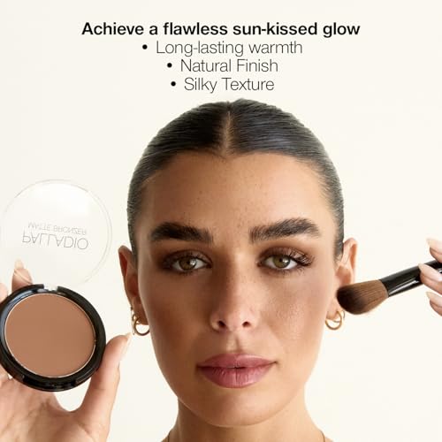 Palladio Matte Bronzer, Nude Beach