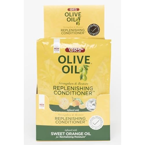 ORS Olive Oil Strengthen & Nourish Replenishing Conditioner Travel Packet 1.75 Ounce (Pack of 12)