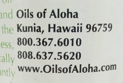 Oils of Aloha Hawaii Kukui Oil No Fragrance 4 Fluid Ounce