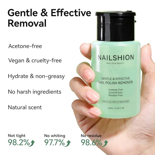 Aloe Vera Nail Polish Remover Non-Acetone 160ml with Pump