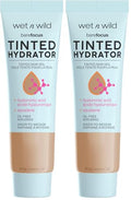 wet n wild Bare Focus Tinted Hydrator, Medium Tan (Pack of 2)