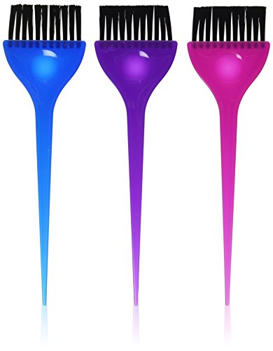 Soft 'N Style 3 Piece Translucent Dye Brush Set