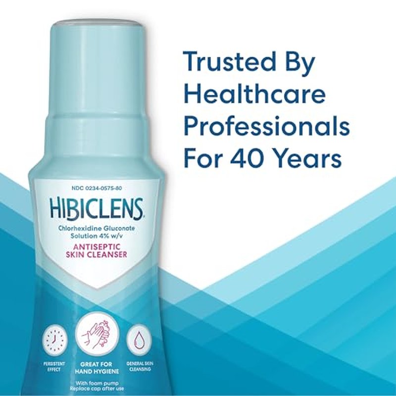 Hibiclens Antiseptic Skin Cleanser with Foaming Pump - 8 oz