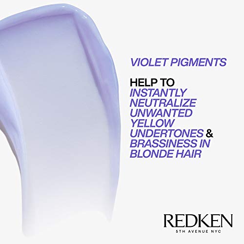 REDKEN Color Extend Blondage Color Depositing Purple Shampoo | For Blonde Hair | Neutralizes Brassy Tones In Blonde Hair | With Salicylic Acid | 33.8 Fl Oz