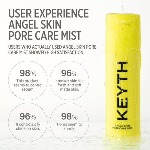 KEYTH ANGEL SKIN PORE CARE MIST (150ML, 5.07 FL.OZ.) / Sebum Control, Pore Tightening, Wrinkle Improvement, Avocado Esters, Orthosiphon Stamineus Extract