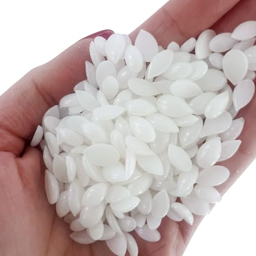 Waxness White Strawberry Thermochromic Hard Wax Beads 2.2 lb (1 kg), Rosin-Free, Low Temperature, For Sensitive Skin ? Made in Italy