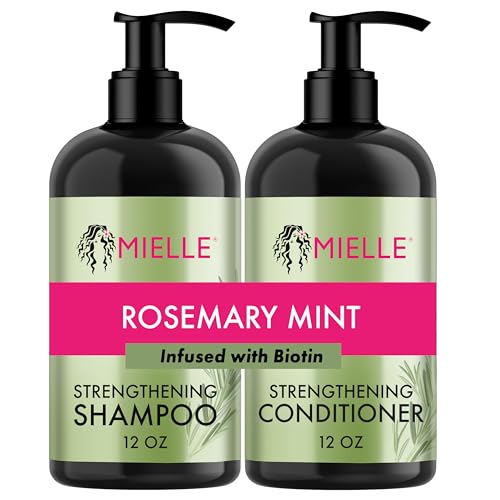 Mielle Organics Rosemary Mint Strengthening Shampoo 12oz