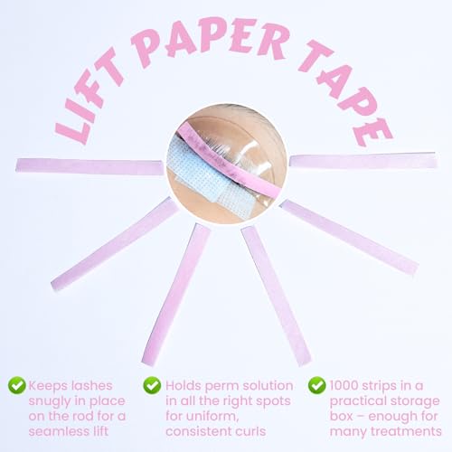 Lash Lift Perm Paper Strips 1000PCS - Salon Eyelash Supplies
