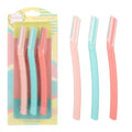 Dermaplaning Tool 3-Pack for Women - Facial Hair Remover with Micro-Guards