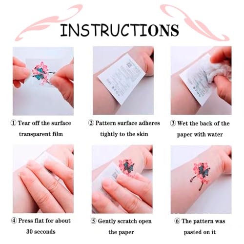 Sexy Navel Temporary Tattoos 20 Sheets Large Black Red Lace Abdomen Waist Waterproof Tattoo Stickers for Women Girl Fake Body Tattoos (Waist and abdomen)