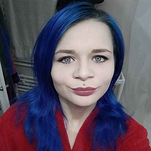 MANIC PANIC Classic After Midnight Semi Permanent Hair Color - Dark Blue Hair Dye for Women & Men That Lasts 4-6 Weeks - Vegan, Ammonia & Cruelty-Free - Create & Mix Custom Shades (4oz / 2pk)