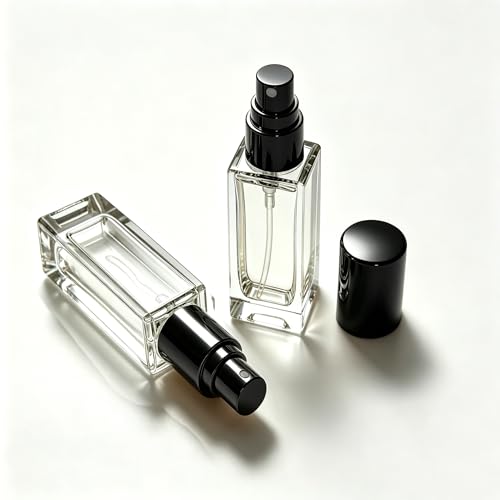 5-Pack 5ml Glass Travel Perfume Bottles with Funnel & Dropper