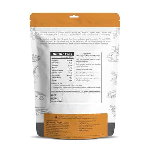 Organic Bhringraj Powder (Eclipta Alba) 227g | 8 oz | 0.5 LB | Pure False Daisy Powder | Hair Care