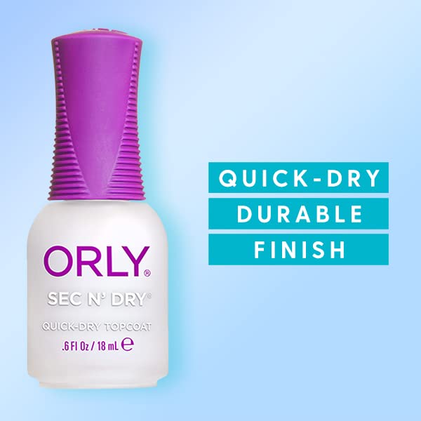 Orly Nail Dryer, Sec'n Dry, 0.6 Ounce