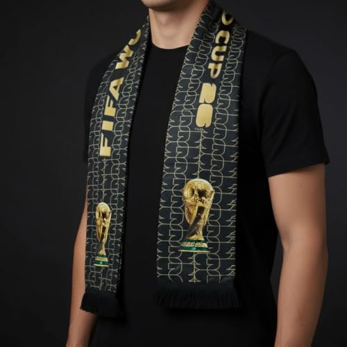 2026 Soccer Scarf Set - Lightweight Breathable Mesh for Fans