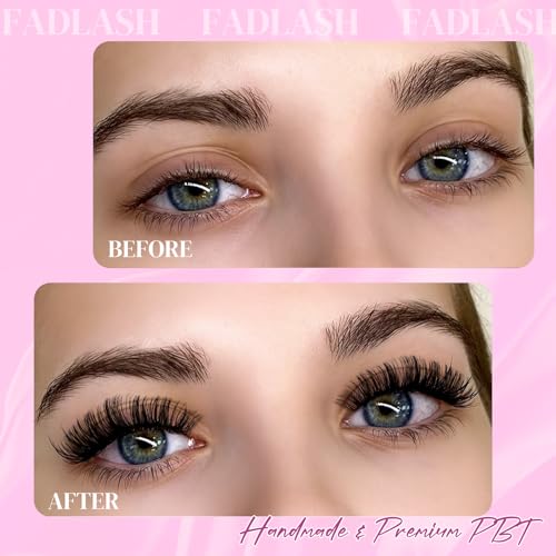 FADLASH Easy Fan Lash Extensions D Curl 15-20mm Mix