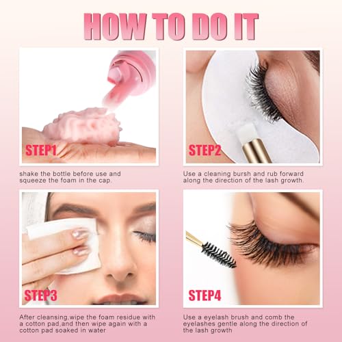 ACTROL Whipped Lash Shampoo for Eyelash Extensions 100ml