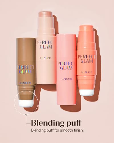THESAEM Perfect Glam Stick Blush CR01 Apricot Milk Peach