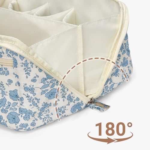 Quilted Floral Hair Tool Travel Case – Fits Dyson Airwrap