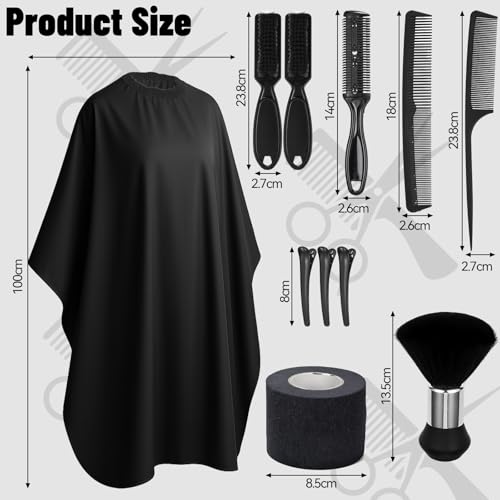 Professional 10-in-1 Barber Cape Kit for Men