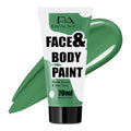 Green Face Paint 70ml - Water-Based SFX Makeup