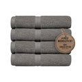 Turkish Cotton Washcloths Set of 4 - Quick Dry & Absorbent