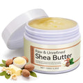 100% Pure & Nature Shea Butter - 4.2 oz Moisturiser Deep Hydration Nourishment Nourishing Vitamins Non-greasy Raw Shea Butter For All Skin Types Body & Hair Type