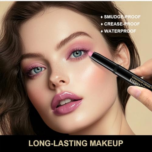 10 Colors Cream Eyeshadow Stick Waterproof Long Lasting