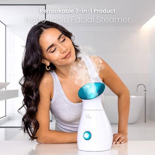 Pure Daily Care NanoSteamer Nano-Ionic Facial Steamer with 5-Piece Skin Kit