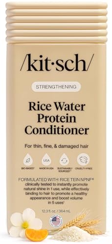Kitsch Strengthening Rice Water Conditioner for Fine Hair - 12.3 oz