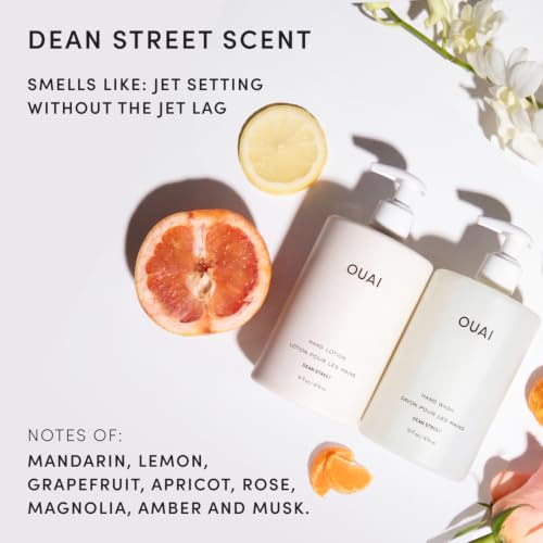 OUAI Hand Wash & Lotion Set - Dean Street | Hydrating Floral Fragrance